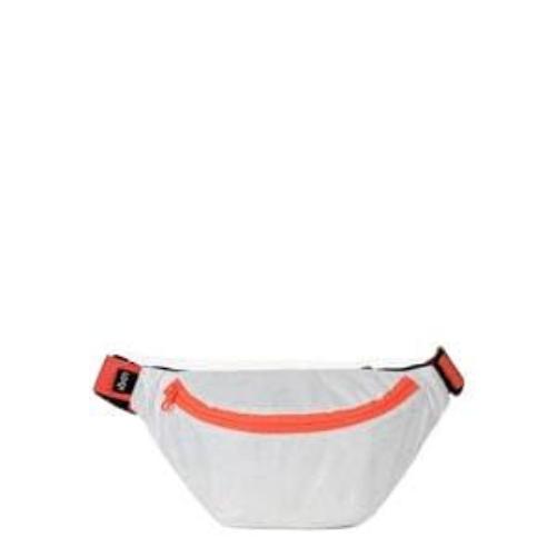 Tyvek Neon Dark Orange Bumbag, White, Bumbag