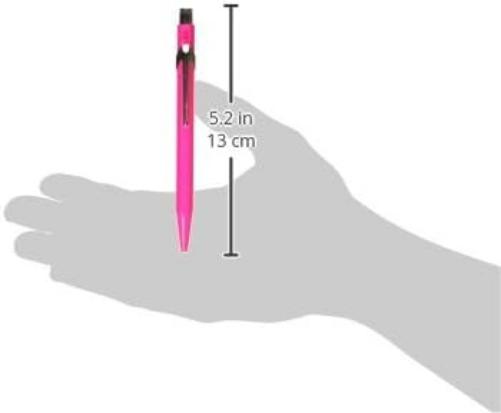 Caran d' Ache Caran D'ache Ballpoint Pen Metal Fluor Pink