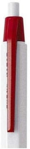 Caran d'Ache d´Ache 825 ECO 0825.070 Ballpoint Pen Resin/Stainless Steel Red/White Ink Colour Red 12 cm