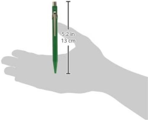 Caran d'Ache 849 Metal Range Ball Pen - Green