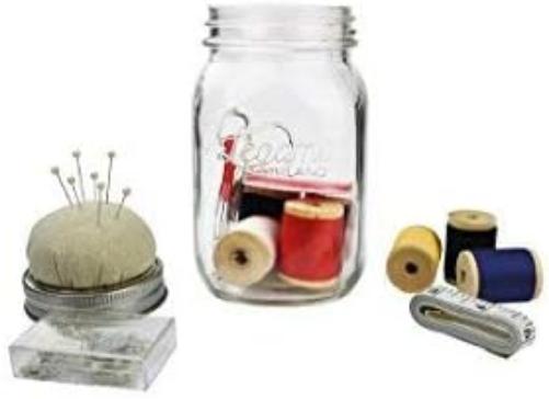 Legami Links Sewing Kit Sewing, Multi-Colour, 8 x 8 x 16 cm