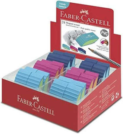 Faber-Castell Bicolour in 3 Assorti Colours Show 24 Pieces