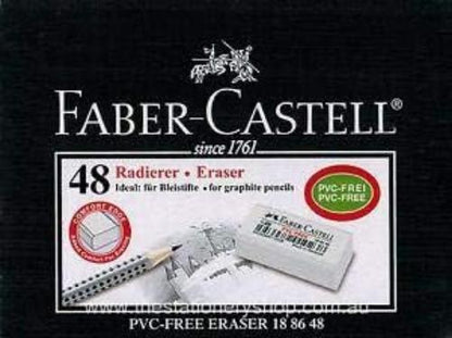 Faber-Castell Eraser Pvc-Free 188648 48X