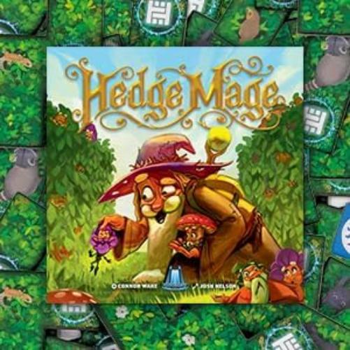 Hedge Mage, Strategic Maze-Building Board Game, Family Fun, 2-4 Players, 45 Minutes, Ages 10+, English