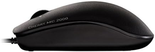 Cherry MC 2000 USB Wired Infra-red Mouse With Tilt Wheel Technology Black JM-0600-2