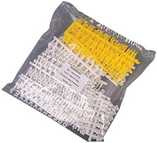 Announce Peg Letter Board Characters Assorted (Pack of 692) E-KIT692
