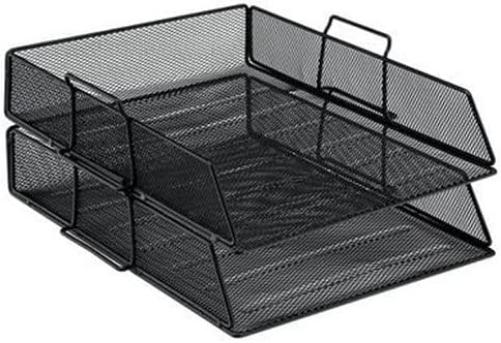 Q-Connect Stackable Letter Tray Black
