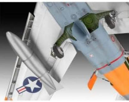 Revell 63832 1:48-Model Set F-86D Dog Sabre Hund originalgetreuer Modellbausatz für Fortgeschrittene, unlackiert