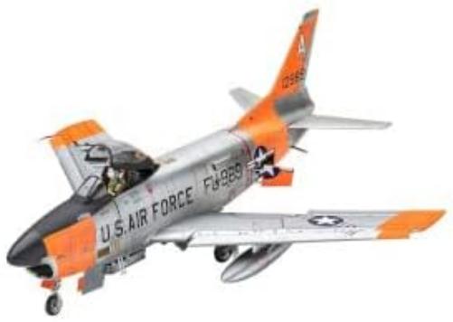 Revell 63832 1:48-Model Set F-86D Dog Sabre Hund originalgetreuer Modellbausatz für Fortgeschrittene, unlackiert