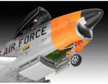 Revell 63832 1:48-Model Set F-86D Dog Sabre Hund originalgetreuer Modellbausatz für Fortgeschrittene, unlackiert
