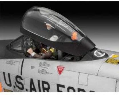 Revell 63832 1:48-Model Set F-86D Dog Sabre Hund originalgetreuer Modellbausatz für Fortgeschrittene, unlackiert