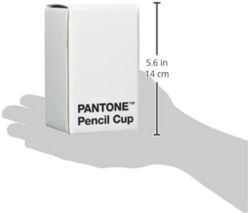 Copenhagen Design PANTONE Pencil Cup, Black 419