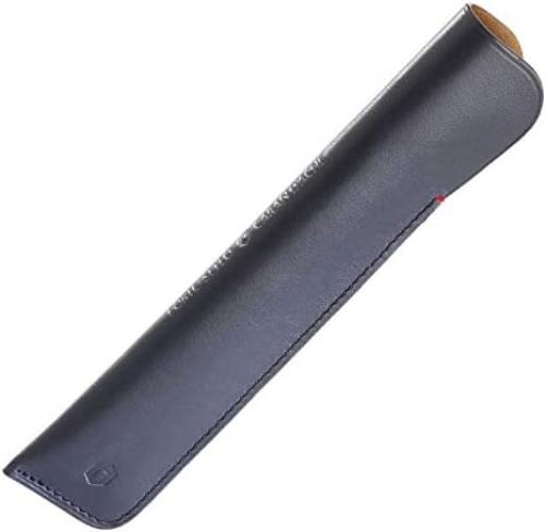 Caran d'Ache Pen Case for 1 Pen Leather Blue