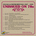 Unissued On 78s: Vocals & Instrumentals 1927-1934