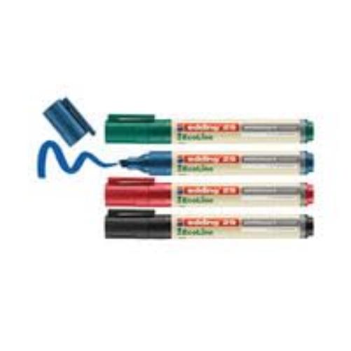 edding E-29/4 ECO WB/MRKR ASTD PK4