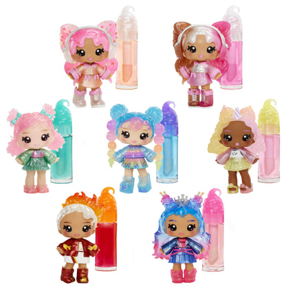 MGA Entertainment Yummiland Lip Gloss Doll Series 2- Mystery Chase 2 (Neopolitan/Avery Ice Cream)