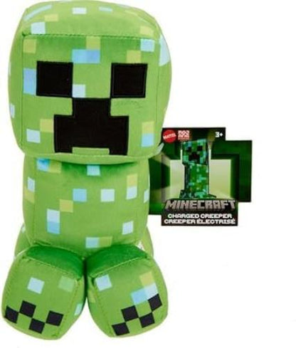 Minecraft The Game: Charged Creeper pluche figuur, 20,3 cm