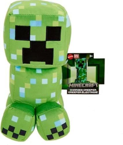 Minecraft The Game: Charged Creeper pluche figuur, 20,3 cm