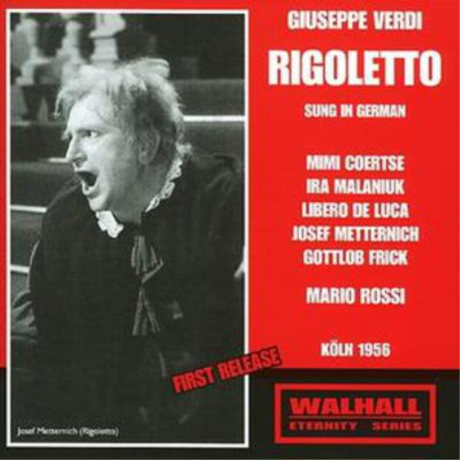 Rigoletto (Rossi, Cologne Radio, Metternich, Coertse)