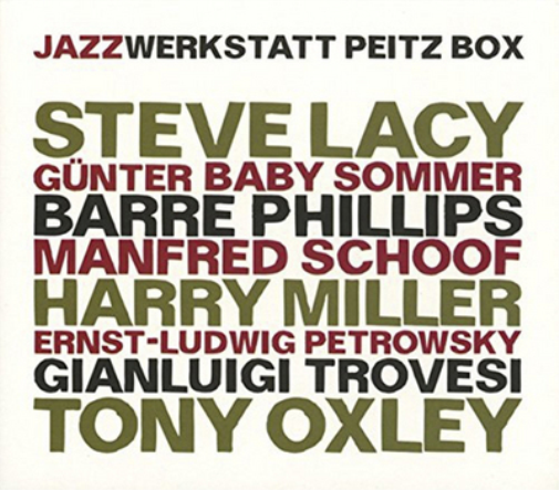 Jazzwerkstatt Peitz Box - Volume 1