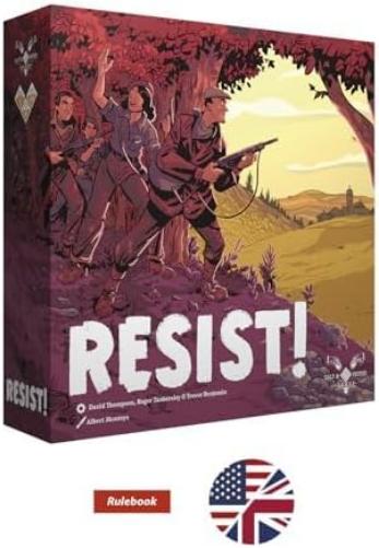 Salt and Pepper Games | Resist! | Card Game | Fast Solo Game | for Single Player | Ages 10+ | Français