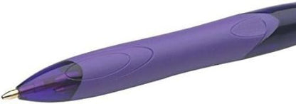 BIC 4 Colours Grip Fashion Vi - Bolígrafo, cuatro colores con grip, colores pastel, 1.0 mm (caja de 12 unidades
