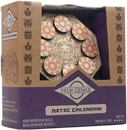 True Genius Puzzle - Aztec Calendar Brain Teaser