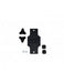 Peruzzo Kit for Wider Roof Bars Pure Instinct Roof Carrier (Article No. 710), Black, Compatible with Thule Wingbars