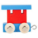 Small Foot Wooden Train Wagon Red / Blue - Toy Train Pack of 12