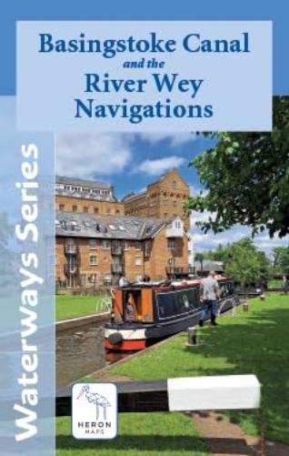 Heron Maps Basingstoke Canal and River Wey Navigations Map