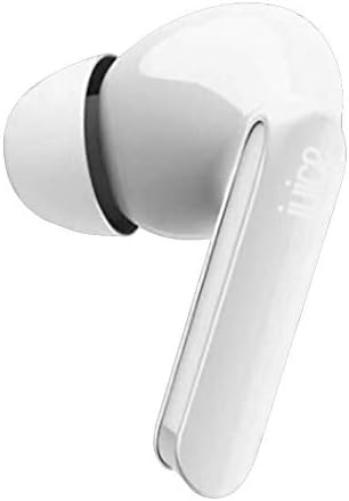 Juice Airphones Play Wireless Earbuds – Bluetooth Headphones with 14H Playtime, Fast 1H Charge, Lightweight Design – White