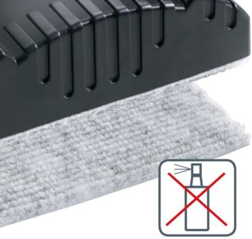 Nobo 34533421 Magnetic Whiteboard Eraser - Black