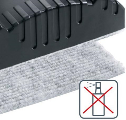 Nobo 34533421 Magnetic Whiteboard Eraser - Black