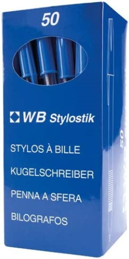 Whitebox Ball Point Pen Black Medium