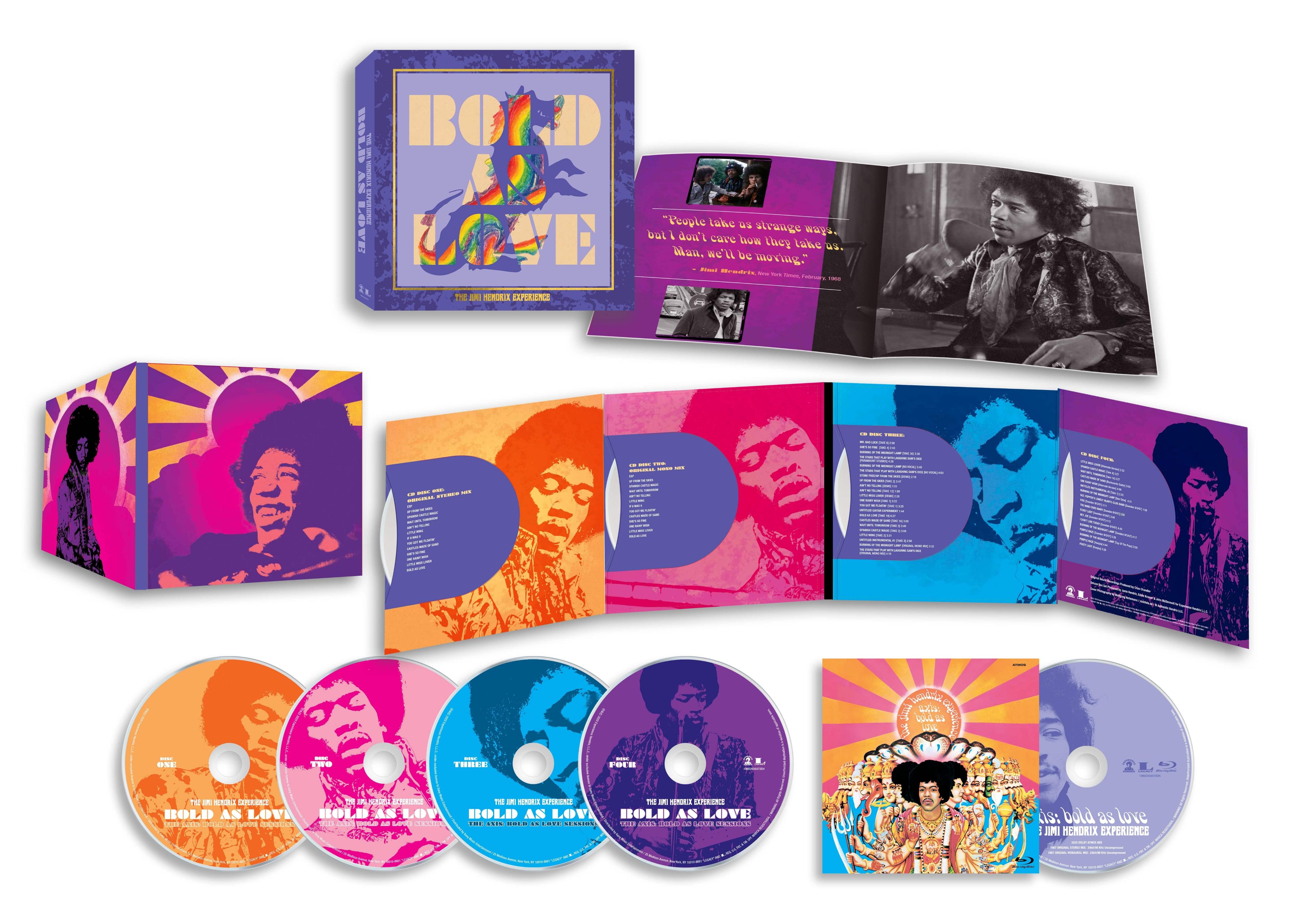 Bold As Love (Box Set)
