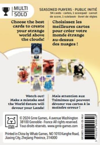 Strange World - Above The Clouds | Drafting World Building Card Game | Ages 10+ | 1 to 4 Players | 20 Minutes