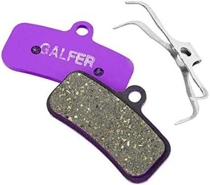 GALFER Saint 810 Zee E-Bike, Pastiglie Freno Misto, Viola, Taglia Unica