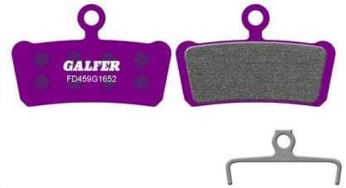Galfer Brake Pads for Avid X0, 7, 9 Trail E-Bike, Purple, Semi-Metal, Mountain Bike