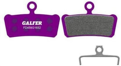Galfer Brake Pads for Avid X0, 7, 9 Trail E-Bike, Purple, Semi-Metal, Mountain Bike