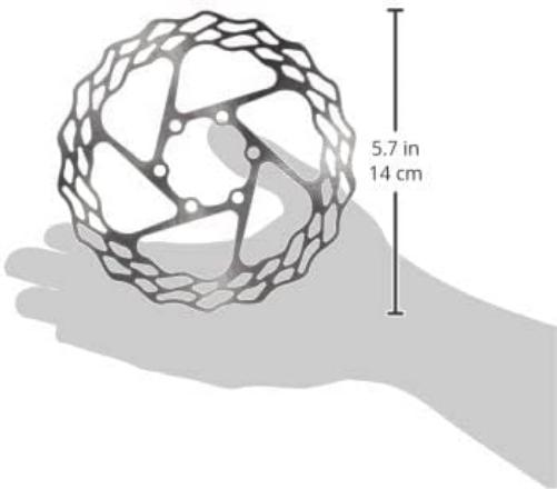 UNIV 6T - Disco di freno, 160 mm