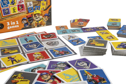 Tactic Rubble & Crew 3 in 1 Lotto, Domino, Memo 15 min Board game Multi-genre