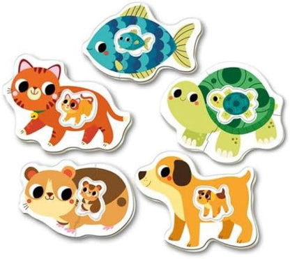 Educa 17573 12 maanden dieren puzzel