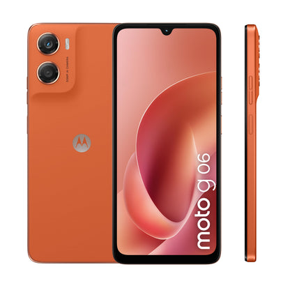 Motorola moto g06 17.5 cm (6.88") Dual SIM Android 15 4G USB Type-C 4 GB 256 GB 5200 mAh Orange