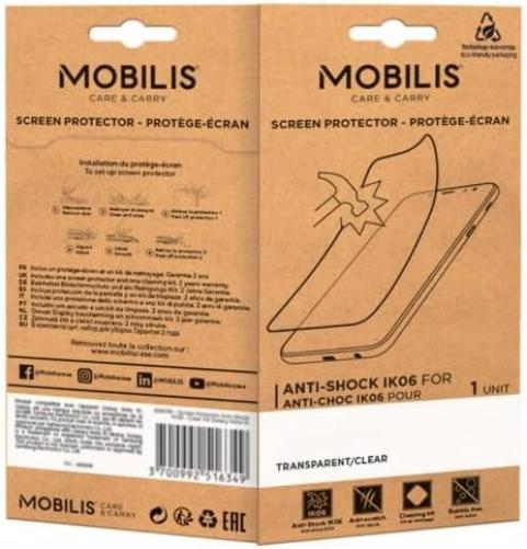 Mobilis Screen Protector Anti Shock IK06 – Clear iPhone 16