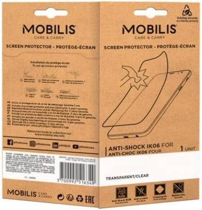 Mobilis Screen Protector Anti Shock IK06 – Clear iPhone 16