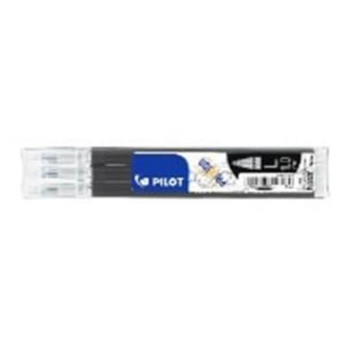Set di 3 ricariche per penna roller Frixion Ball, 0,5 mm, colore: Nero