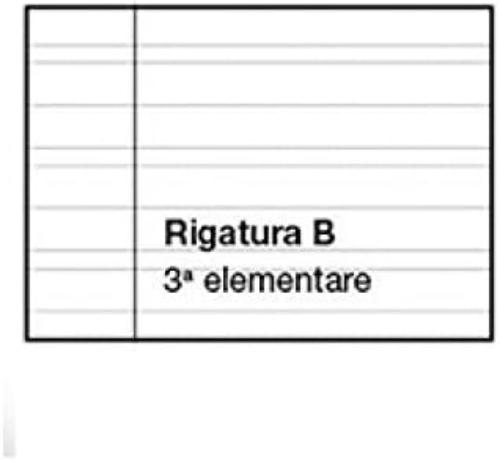 5 confezioni di ricambi 3 elementare 40 fogli con rinforzo trasperente a4 forati