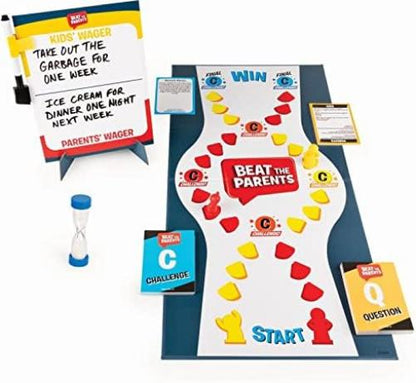 Spin Master 6063771 Board Games: Beat Parents The Bet, Multi