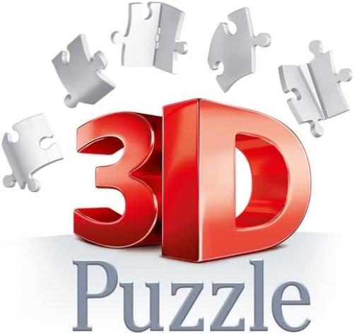 RAVENSBURGER 3D Puzzle Mini Eiffel Tower 54 Pieces from 8 Years Experience Puzzles in the 3rd Dimension