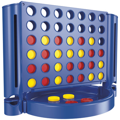 Hasbro Gaming Connect 4 Grab and Go Game for Kids Ages 6 and Up, Portable Game for 2 Players, Travel Game for Kids